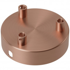 PLAFONDPLAAT 100MM 3-GATS KOPER MAT