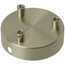 PLAFONDPLAAT 100MM 3-GATS BRONS MAT