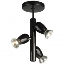 PLAFONDPLAAT OZZY 3 LICHTS ZWART 54443-30-10