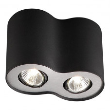 PLAFONDPLAAT NERO 2 LICHTS ZWART 56332-30-10