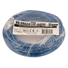 ROL 10MTR VD-DRAAD 2,5Q BLAUW ROL 10MTR VD-DRAAD 2,5Q BLAUW