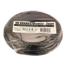 ROL 20MTR VD-DRAAD 1,5Q ZWART ROL 20MTR VD-DRAAD 1,5Q ZWART