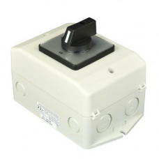 SONTHEIMER WERKSCHAKELAAR 25A 4P OPBOUW IP65 SONTHEIMER WERKSCHAKELAAR 25A 4P OPBOUW IP65