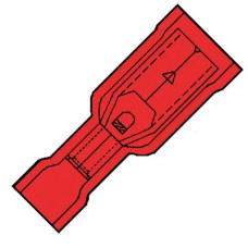 KABELSCHOEN CONTRASTEKKER ROND ROOD 0,5-1,5MM² KABELSCHOEN CONTRASTEKKER ROND ROOD 0,5-1,5MM²
