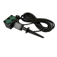 TUINSPIES 2V + RA 10 METER 3X1,5MM² H07RN-F ZWART TUINSPIES 2V + RA 10 METER 3X1,5MM² H07RN-F ZWART