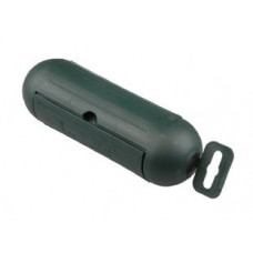 STEKKERSAFE MET OPHANGOOG IP44 GROEN STEKKERSAFE MET OPHANGOOG IP44 GROEN