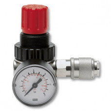 DRUKREGELAAR COMPRESSOR +UNIV. SNELKOPPELING 1/4" BINNENDRAAD DRUKREGELAAR COMPRESSOR +UNIV. SNELKOPPELING 1/4" BINNENDRAAD