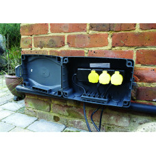AANSLUITBOX XXL 345X210X125MM GRIJS AANSLUITBOX XXL 345X210X125MM GRIJS
