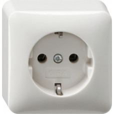 GIRA OPBOUW WCD RA 1V WIT GIRA OPBOUW WCD RA 1V WIT