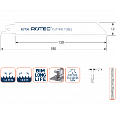 ROTEC 5X RECIPROZAGEN RC730 ROTEC 5X RECIPROZAGEN RC730