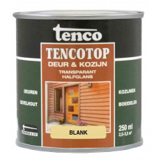 TENCOTOP DEUR & KOZIJN TRANSPARANT BLANK 250ML TENCOTOP DEUR & KOZIJN TRANSPARANT BLANK 250ML