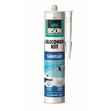 BISON SILICONENKIT SANITAIR WIT 300ML BISON SILICONENKIT SANITAIR WIT 300ML