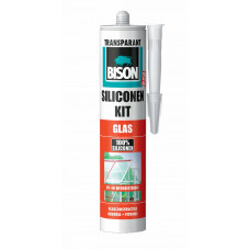 BISON SILICONENKIT GLAS TRANSPARANT 300ML BISON SILICONENKIT GLAS TRANSPARANT 300ML