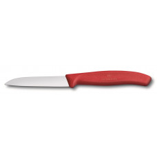 VICTORINOX GROENTE-/SCHILMESJE ROOD 8CM