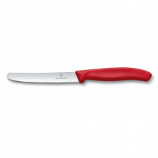 VICTORINOX TOMATENMES ROOD 11CM VICTORINOX TOMATENMES ROOD 11CM