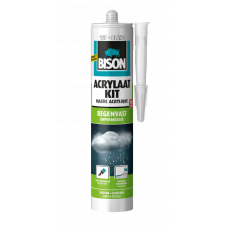 BISON ACRYLAATKIT REGENVAST WIT 300ML BISON ACRYLAATKIT REGENVAST WIT 300ML