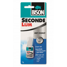 BISON SECONDELIJM MET KWAST 5 GRAM BISON SECONDELIJM MET KWAST 5 GRAM