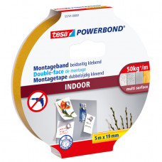 TESA INDOOR MONTAGETAPE 19MMX5MTR TRANSPARANT TESA INDOOR MONTAGETAPE 19MMX5MTR TRANSPARANT