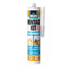BISON MONTAGEKIT TRANSPARANT 310ML BISON MONTAGEKIT TRANSPARANT 310ML
