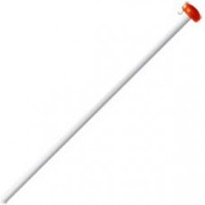 VLAGGENSTOK MET ORANJE KNOP 200X3CM VLAGGENSTOK MET ORANJE KNOP 200X3CM