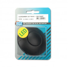 VLOERDIMMER LED TOUCH 1-50W ZWART VLOERDIMMER LED TOUCH 1-50W ZWART