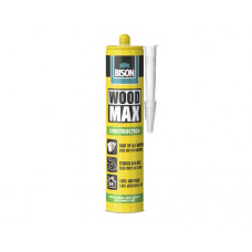 BISON WOOD MAX HOUTCONTRUCTIELIJM 380GRAM BISON WOOD MAX HOUTCONTRUCTIELIJM 380GRAM