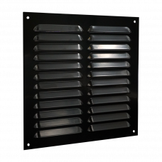 ALUMINIUM SCHOEPENROOSTER 250X250MM ZWART ALUMINIUM SCHOEPENROOSTER 250X250MM ZWART