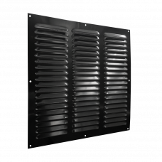 ALUMINIUM SCHOEPENROOSTER 400X400MM ZWART ALUMINIUM SCHOEPENROOSTER 400X400MM ZWART