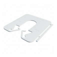 MILLI-MAX UITVULPLAATJES 1MM WIT (DOOS=360ST) MILLI-MAX UITVULPLAATJES 1MM WIT (DOOS=360ST)