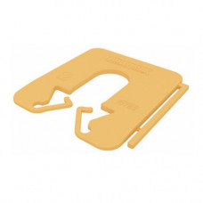 MILLI-MAX UITVULPLAATJES 2MM GEEL (DOOS=200ST) MILLI-MAX UITVULPLAATJES 2MM GEEL (DOOS=200ST)