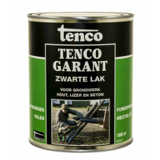 TENCOGARANT ZWARTE TEERVRIJE LAK 1LTR TENCOGARANT ZWARTE TEERVRIJE LAK 1LTR