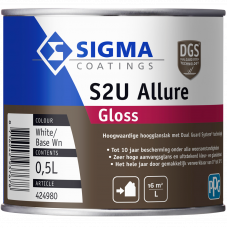 SIGMA S2U ALLURE GLOSS BASIS WN / MENGVERF 0,5 LTR SIGMA S2U ALLURE GLOSS BASIS WN / MENGVERF 0,5 LTR