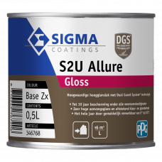 SIGMA S2U ALLURE GLOSS BASIS ZX / MENGVERF 0,395LTR SIGMA S2U ALLURE GLOSS BASIS ZX / MENGVERF 0,395LTR