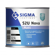 SIGMA S2U NOVA MAT BASIS WN / MENGVERF 0,5LTR SIGMA S2U NOVA MAT BASIS WN / MENGVERF 0,5LTR