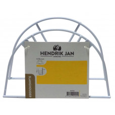 SLANGHOUDER VOOR MUUR METAAL WIT SLANGHOUDER VOOR MUUR METAAL WIT