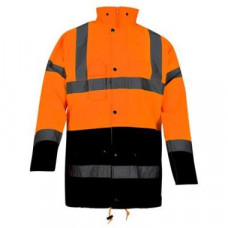 OXXA PARKA ALBERTO 0980 FLUOR ORANJE/BLAUW MT. XL OXXA PARKA ALBERTO 0980 FLUOR ORANJE/BLAUW MT. XL