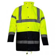 OXXA PARKA ALBERTO 0980 FLUOR GEEL/BLAUW MT. XL OXXA PARKA ALBERTO 0980 FLUOR GEEL/BLAUW MT. XL