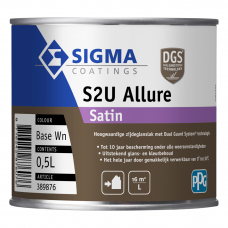 SIGMA S2U ALLURE SATIN BASIS WN / MENGVERF 0,5LTR SIGMA S2U ALLURE SATIN BASIS WN / MENGVERF 0,5LTR