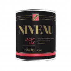 NIVEAU JACHTLAK HOOGGLANS KLEURLOOS 750ML NIVEAU JACHTLAK HOOGGLANS KLEURLOOS 750ML