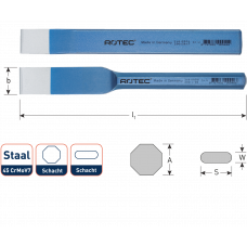ROTEC SLEUVENBEITEL 26X7 VLAK-OVAAL 26X230MM ROTEC SLEUVENBEITEL 26X7 VLAK-OVAAL 26X230MM