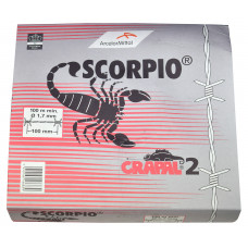 PUNTDRAAD SCORPIO 100 MTR VERZINKT