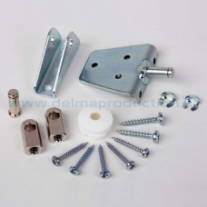 BEVESTIGINGSSET HORIZONTAAL DAGMAAT<15MM DELMA DEURDEMPER BEVESTIGINGSSET HORIZONTAAL DAGMAAT<15MM DELMA DEURDEMPER