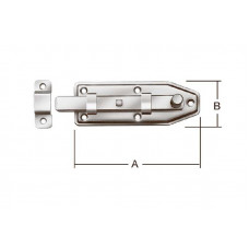 SCHUIF LICHT RVS 100X35MM SCHUIF LICHT RVS 100X35MM