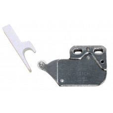 TIP LATCH VEERSLUITING 50MM KLEIN VERNIKKELD TIP LATCH VEERSLUITING 50MM KLEIN VERNIKKELD