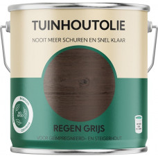 TUINHOUTOLIE REGEN GRIJS 2,5LTR TUINHOUTOLIE REGEN GRIJS 2,5LTR