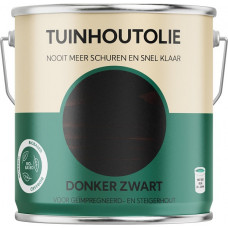 TUINHOUTOLIE DONKER ZWART 2,5LTR