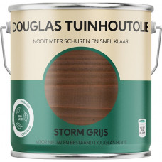 TUINHOUTOLIE DOUGLAS STORM GRIJS 2,5LTR