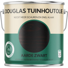 TUINHOUTOLIE DOUGLAS AARDE ZWART 2,5LTR