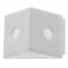 KASTVERBINDER KUNSTSTOF WIT