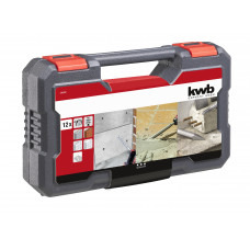 KWB SDS PLUS BOOR-EN BEITELSET 12-DELIG KWB SDS PLUS BOOR-EN BEITELSET 12-DELIG